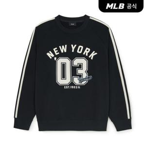 [MLB] 스포티브 바시티 오버핏 트랙 맨투맨 NY (Black)