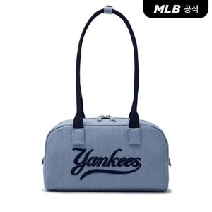 [MLB] 바시티 컬시브 데님 숄더백 NY (Indigo)