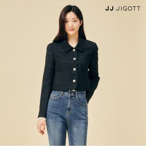 (JJ지고트) 메탈사 롤업 크롭 재킷 GP2P0JK201