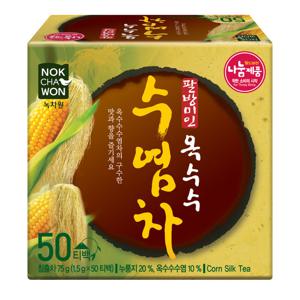 [녹차원]옥수수수염차 50티백(여전한인기)