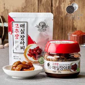 순창문옥례식품 고추장 매실장아찌 150g 파우치