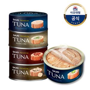 [사조대림]프리미엄참치 100g x6개 황다랑어/마라/트러플/알바코