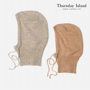 [Thursday Island] 니트 후드 바라클라바(T228MCP235W)