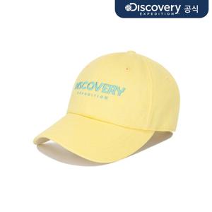 디스커버리키즈 키즈 로고자수 피그먼트 볼캡 (YELLOW) DKCP2064N-YES