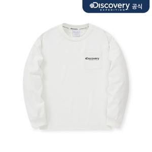 디스커버리키즈 키즈 스몰로고 긴팔티셔츠 (CREAM) DKRL11044-CRS