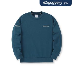 디스커버리키즈 키즈 덴버 스몰로고 맨투맨 (Dark Turquoise) DKMT31044-DTS