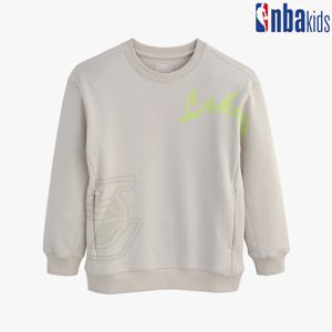 [NBA KIDS] NBA 루즈핏 어반 캠퍼 숨숨 맨투맨 (K213TP050P/SET)