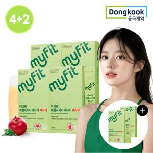 4+2 마이핏 애플사이다비니거 하루 애사비 총6박스