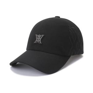 [어뉴골프] POINT LOGO BALL CAP_BK