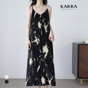 KARRA 페인팅롱나시원피스_A4M0700