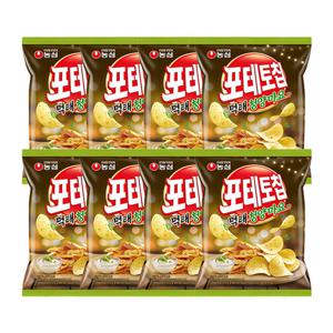 농심 포테토칩 먹태청양마요맛 50g x 8봉