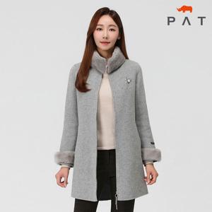 [PAT 여성] 폭스퍼 핸드메이드 울코트_1G81108