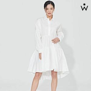 카라넥 캉캉 플레어 셔츠 원피스 (WIAAOP004)