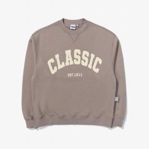 [FILA] CLASSIC 기모맨투맨 (FE2POE5105X_LBR)