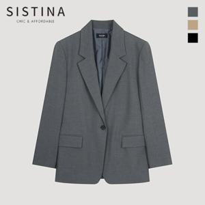 [SISTINA] 인기 백 슬릿 울 블렌드 자켓_AWWJKO31010