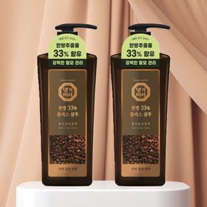 댕기머리 한방플러스 카페인 샴푸 500ml+샴푸 500ml