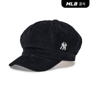 [MLB] 베이직 코듀로이 뉴스보이캡 NY (Black)