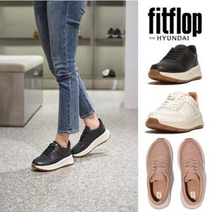 핏플랍 FITFLOP (FFSO4E045BK) 24SS F-모드 스티치 레더 프리미엄 스니커즈