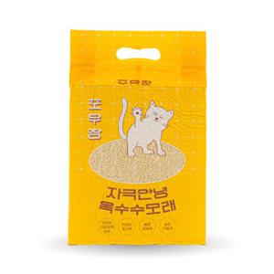 포우장 자극 안녕 옥수수 모래 2.8kg(7L) × 4개입