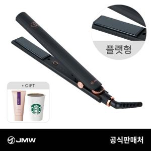 [쿠폰가71000원] JMW 오브제 프리볼트 플랫 고데기 블랙+컬크림