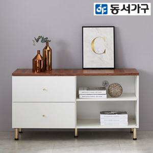 동서가구 New 코펜 멀바우 서랍형 높은 거실장 1200 DF642226