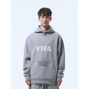 [FIFA 1904] 에센셜 기모 그래픽 후디 그레이(FF24HD08U_140)