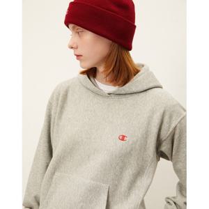 [챔피온]Champion 여성 Reverse Weave  10oz. French Terry 후드 스웨트셔츠 그레이 CKTS2F571G2