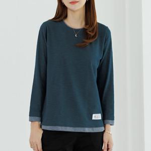 [데드라] TBD4153_DC 메조배색레이티셔츠 (~99size)