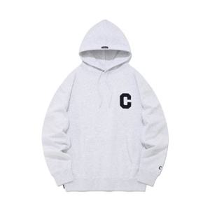 [정상가:79,000원] [이월] C 로고 후디 라이트 그레이 CO0000HD01LG