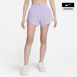 우먼스 나이키 원 드라이 핏 미드라이즈 3인치 브리프 라인드 쇼츠 NIKE FN2602-512