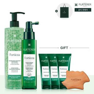 [추석기프트] 두피&모발강화 포티샤 샴푸 600ml+포티샤 세럼 100ml(+우드괄사, 120ml 증정)