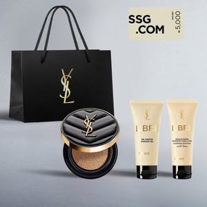 [9월/SSG단독][5천원상품권] 엉크르 드 뽀 쿠션 세트(+샤워젤 50ml+바디로션 50ml)