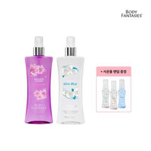 [바디판타지] 향기 바디미스트 236ml - 1+1 체리블라썸 + 화이트머스크(29ml 랜덤증정)