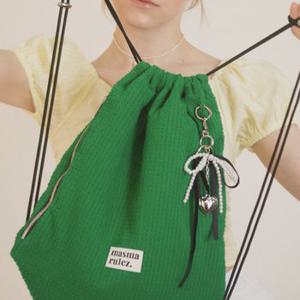 Gym sack string bag _Tear green