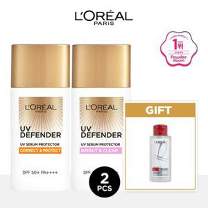 UV 디펜더 선크림 50ml 1+1 (타입선택)+본드리페어 샴푸 100ml