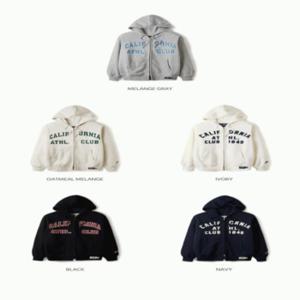 후아유 공용 시그니처 패치 후드집업/ Signature Patch Hood Zip-up(Brushed)_A WHMZE4911U