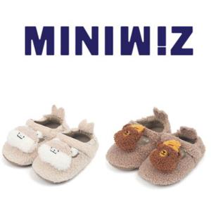 [미니위즈] 24년신상 ◐ MINIWIZ 걸음마신발 뽀글이 신발 위즈코지  MZKCE3TSCZ11-2종