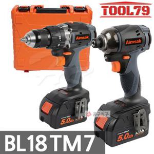 아임삭 BL18TM7 충전콤보세트 BL18T70+BL18M70 [햄머드릴+임팩드릴] COMBO