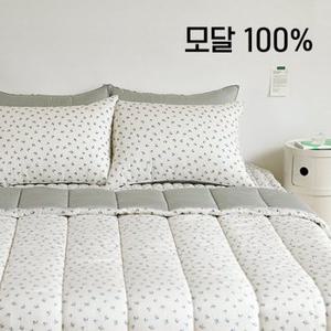 {~9/19일까지 김해점 할인 행사!!} 소프트 모달 이불세트 - 14 Bule cherry