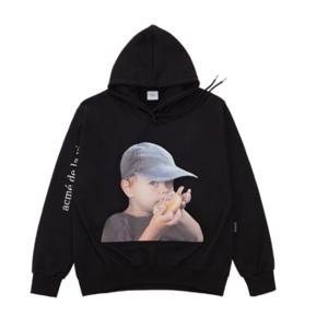 [아크메드라비] ADLV BABY FACE HOODIE BLACK CAP BOY - 캡보이