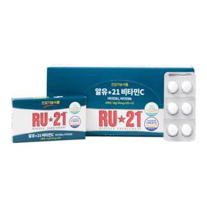 알유21 RU21 비타민C 750mg x 6정 12갑 총72정