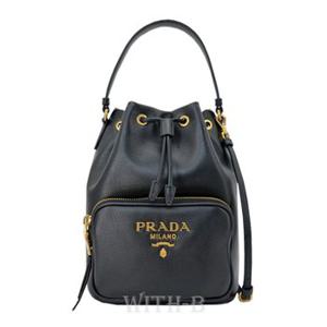 (쇼핑백증정)[PRADA]비텔로 레터링 로고 버킷백 1BH038 2CW3 F0002