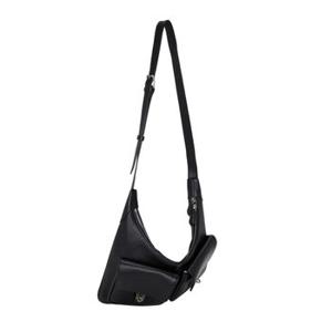 Perfec Double Pocket Hobo M (퍼펙 더블 포켓 호보 미듐) Black VQB4-1HO260-1BKXX