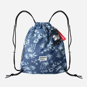 Gym sack string bag _ hawaii denim