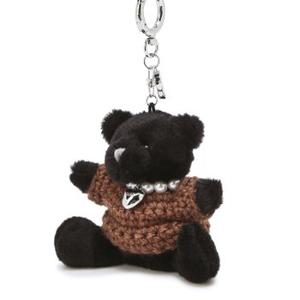 DCHO4F055BK [DAKS TEDDY] NEW 블랙 곰돌이 키링