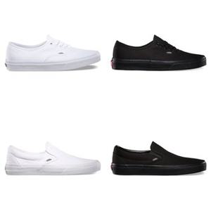 반스 VANS 클래식 슬립온&어센틱  VN000EYEW00 VN000EYEBKA VN000EE3W00 VN000EE3BKA