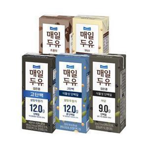 [S] 매일두유 5종 190ml 48팩  99.9/검은콩/초콜릿/고단백/고단백검은콩