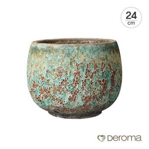 [데로마 Deroma] 이태리 도자기 인테리어 화분 쵸톨라 스트롬볼리(24cm)