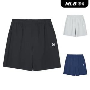 [코리아공식] [MLB] 베이직 스몰로고 냉감 5부 반바지 (3 COLOR)