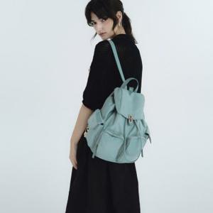 Hey Double Pocket Backpack M (헤이 더블 포켓 백팩 미듐) Reef Grey_VQB4-1BP466-1GYXX